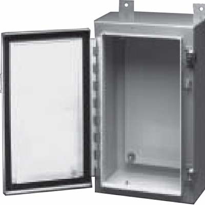 NIB Hammond Enclosure Includes Back Panel 1418C8 20"x16"x8" 