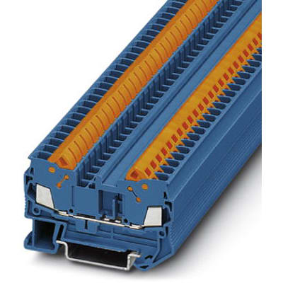Phoenix Contact Conn Term Blk Din Rail Feed Thru Quick Conn 2 14 Awg Blue 6 2 Mm W Allied Electronics Automation