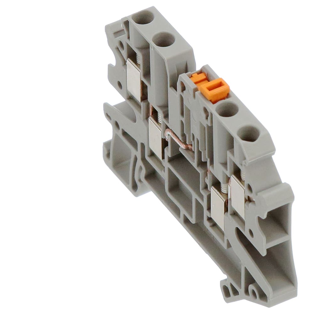 Phoenix Contact - 3064043 - Conn Term Blk DIN Rail Feed Thru Screw Conn ...