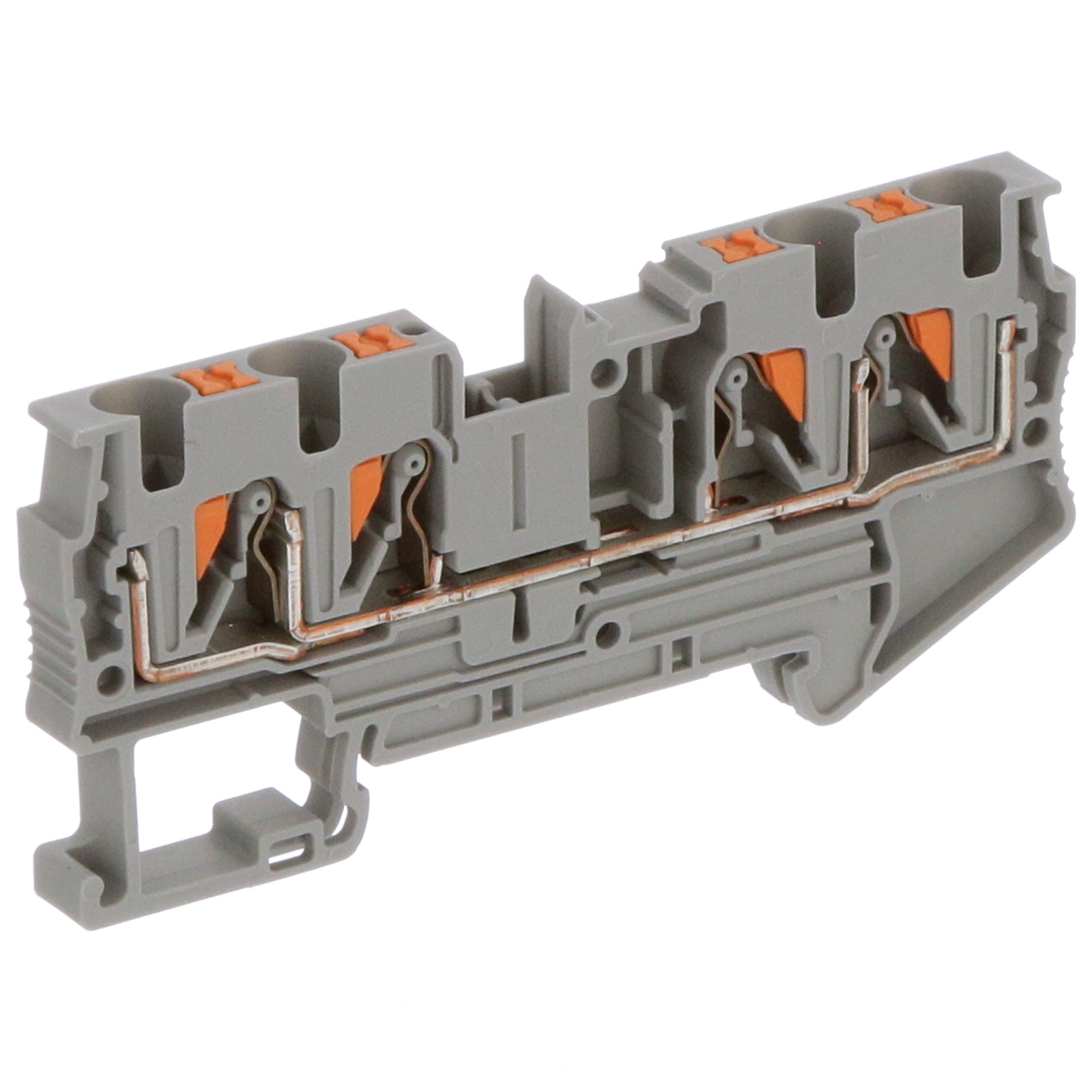 Phoenix Contact 3211797 Conn Term Blk DIN Rail Feed Thru PushIn