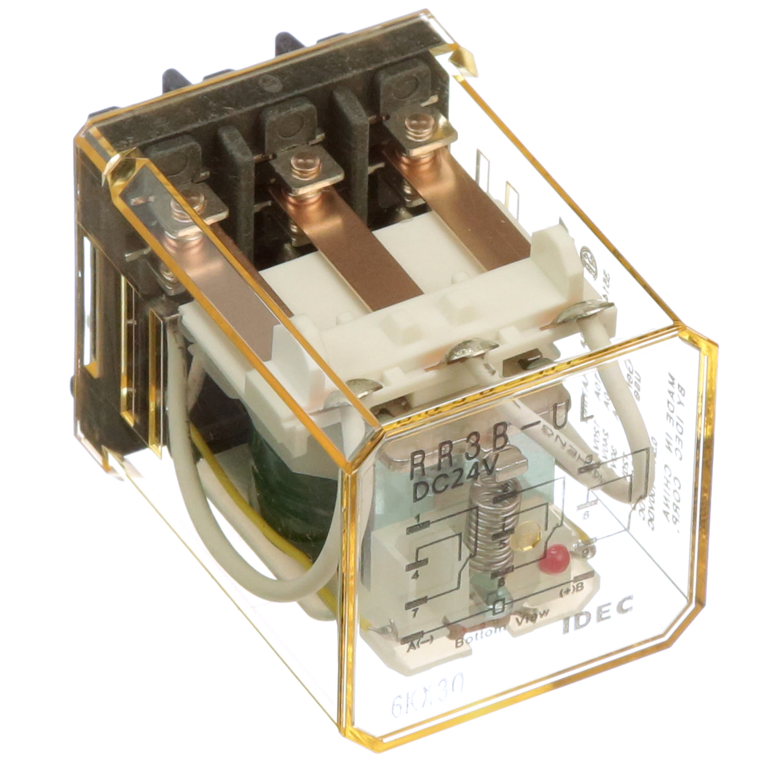 IDEC Dc24v 11 Pin Relay Rr3b-ul for sale online 