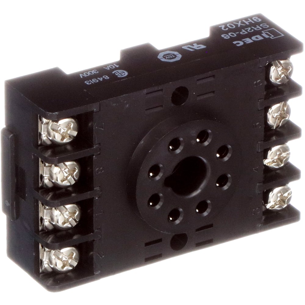 IDEC Sr2p-06 8 Pin Relay Socket Base 10a 300v for sale online 