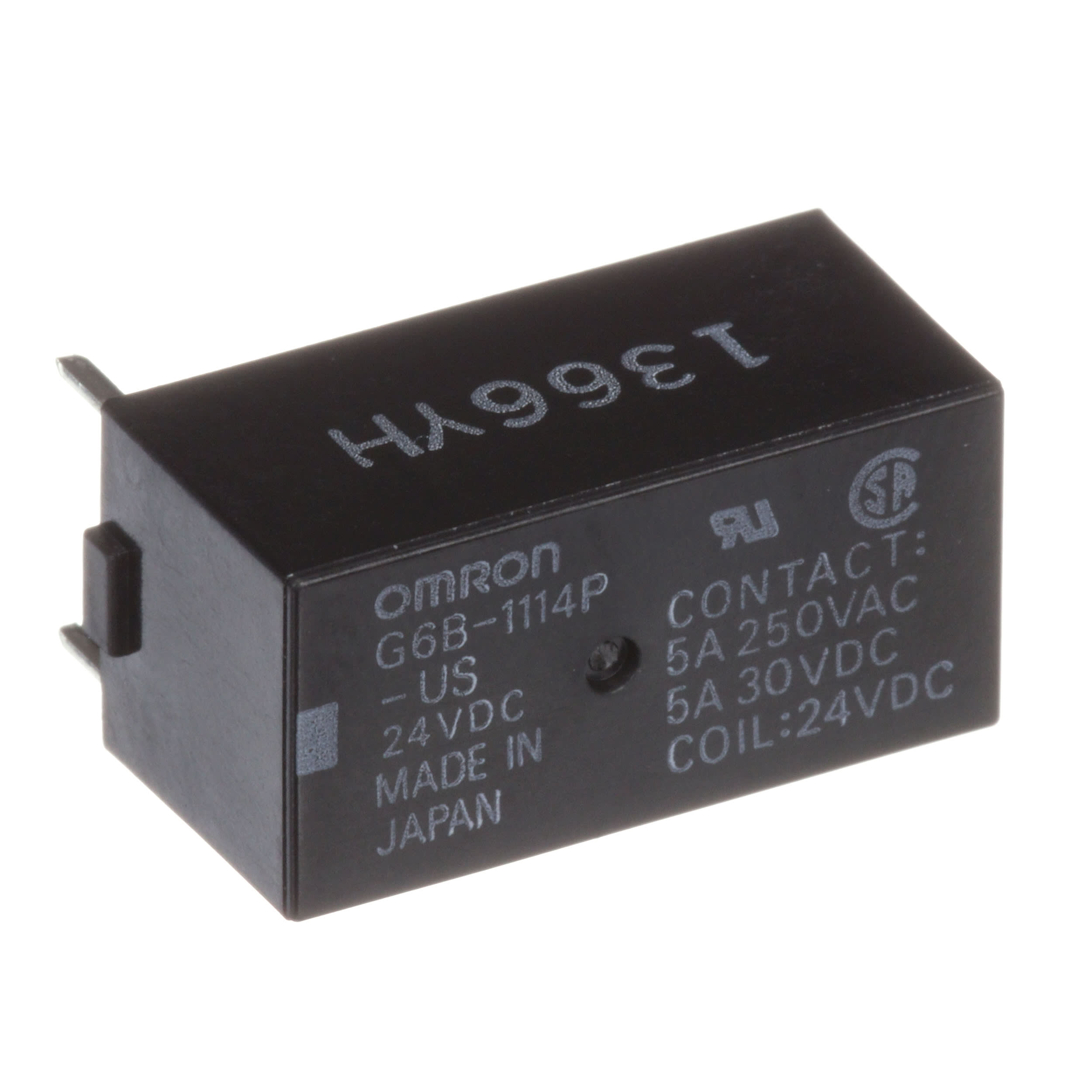 G6B-1114P-FD-US-DC12 Electromagnetic Relay 5A 12VDC 4 Pins x 10pcs 