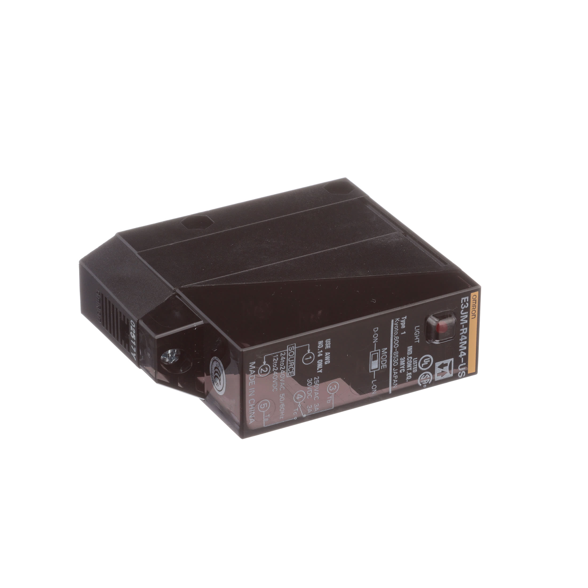 1PC Omron Photoelectric Switch Sensor E3JM-R4M4-G 24-240VAC/VDC New in Box 