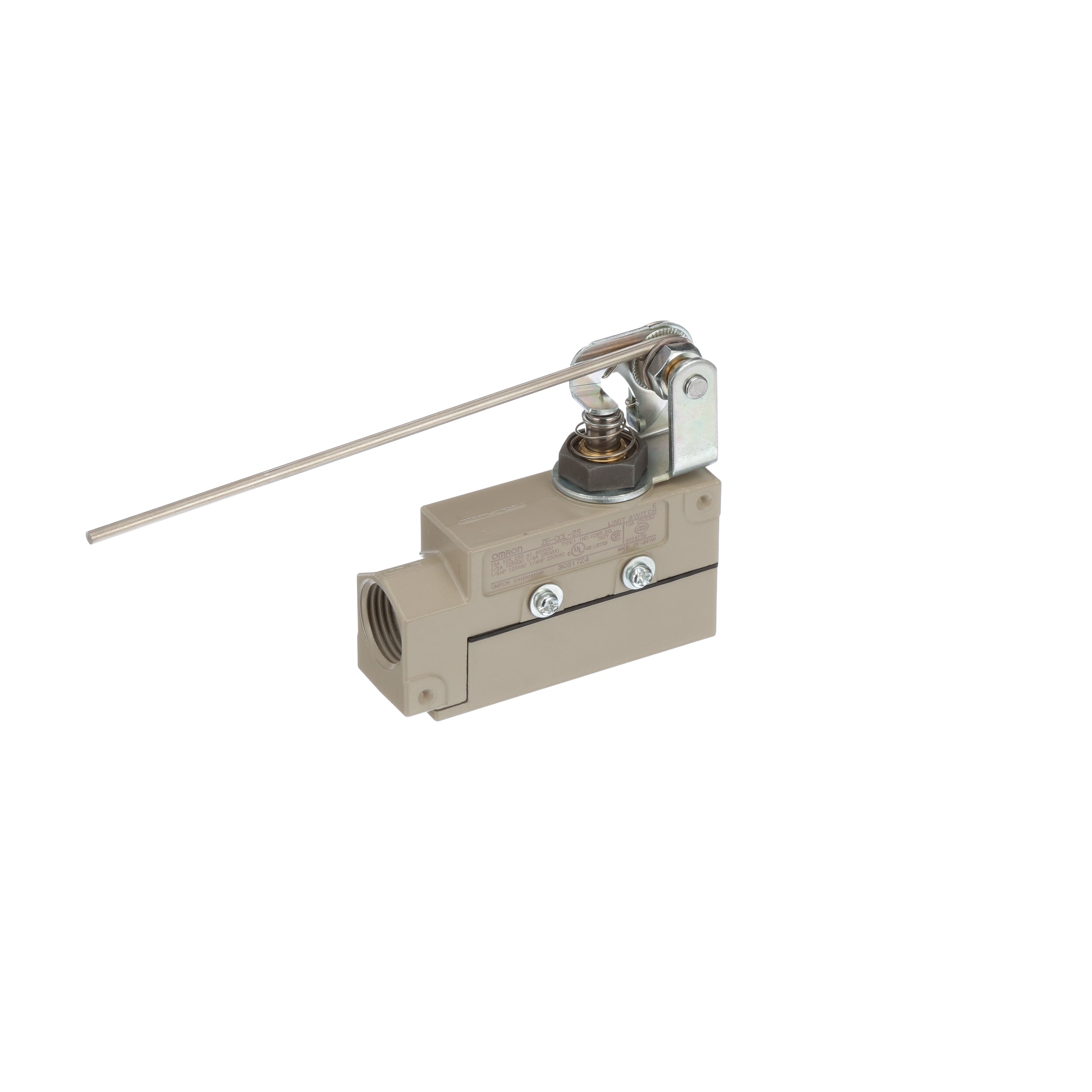 Snap Action Omron Ze-Qcl-2S Rod Lever Actuator General Purpose Limit Switch