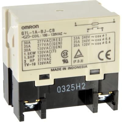 OMRON G7L-2A-TUB-CB POWER RELAY 277VAC 25A COIL 12VDC New from Indonesia 