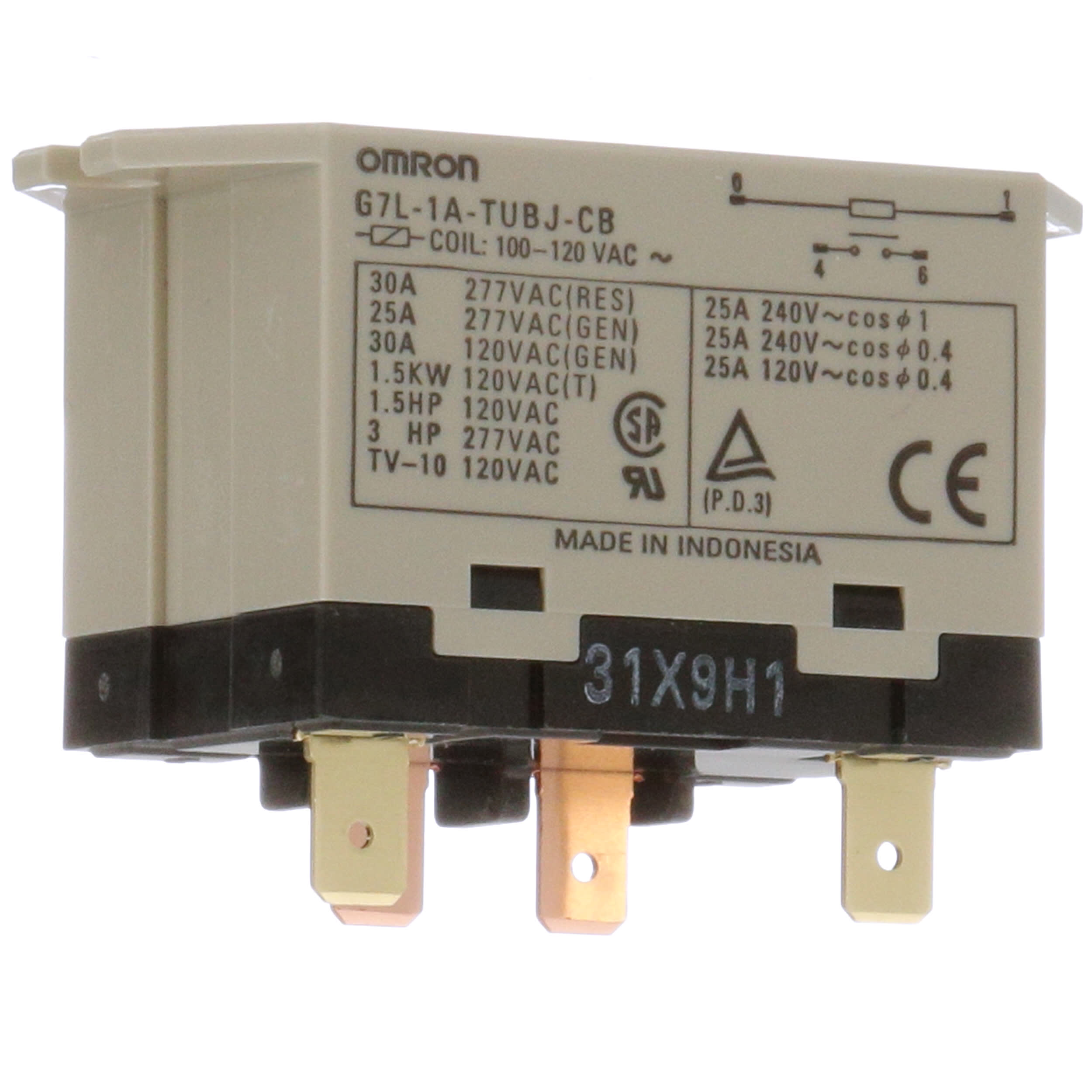 Details about   Omron G7L-1A-B General Purpose Relay G7L Series 