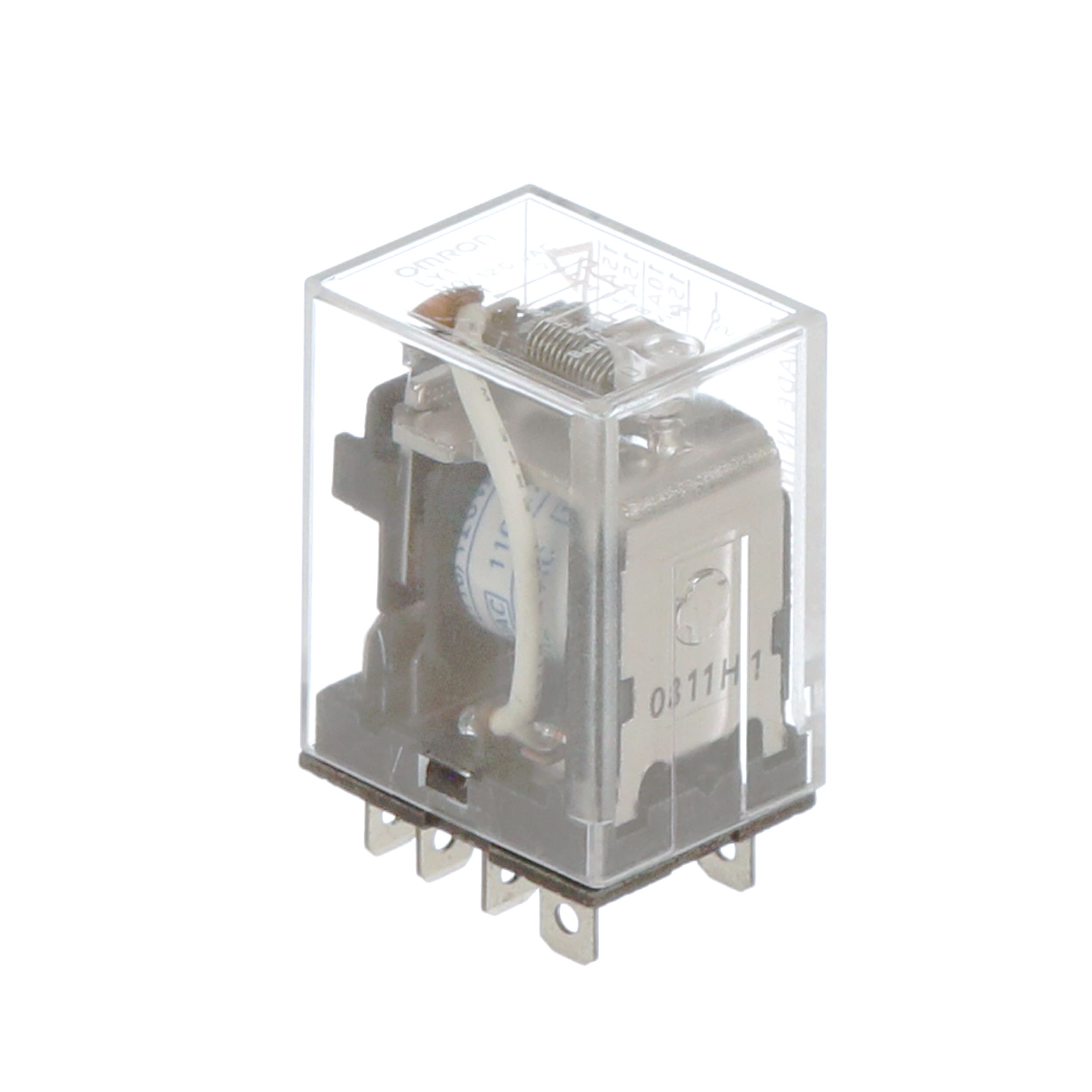 1 NEW HIGH POWER OMRON RELAY LY1S-AC110/120 VAC COIL SPDT 15A@240V AC/30 DC USA 