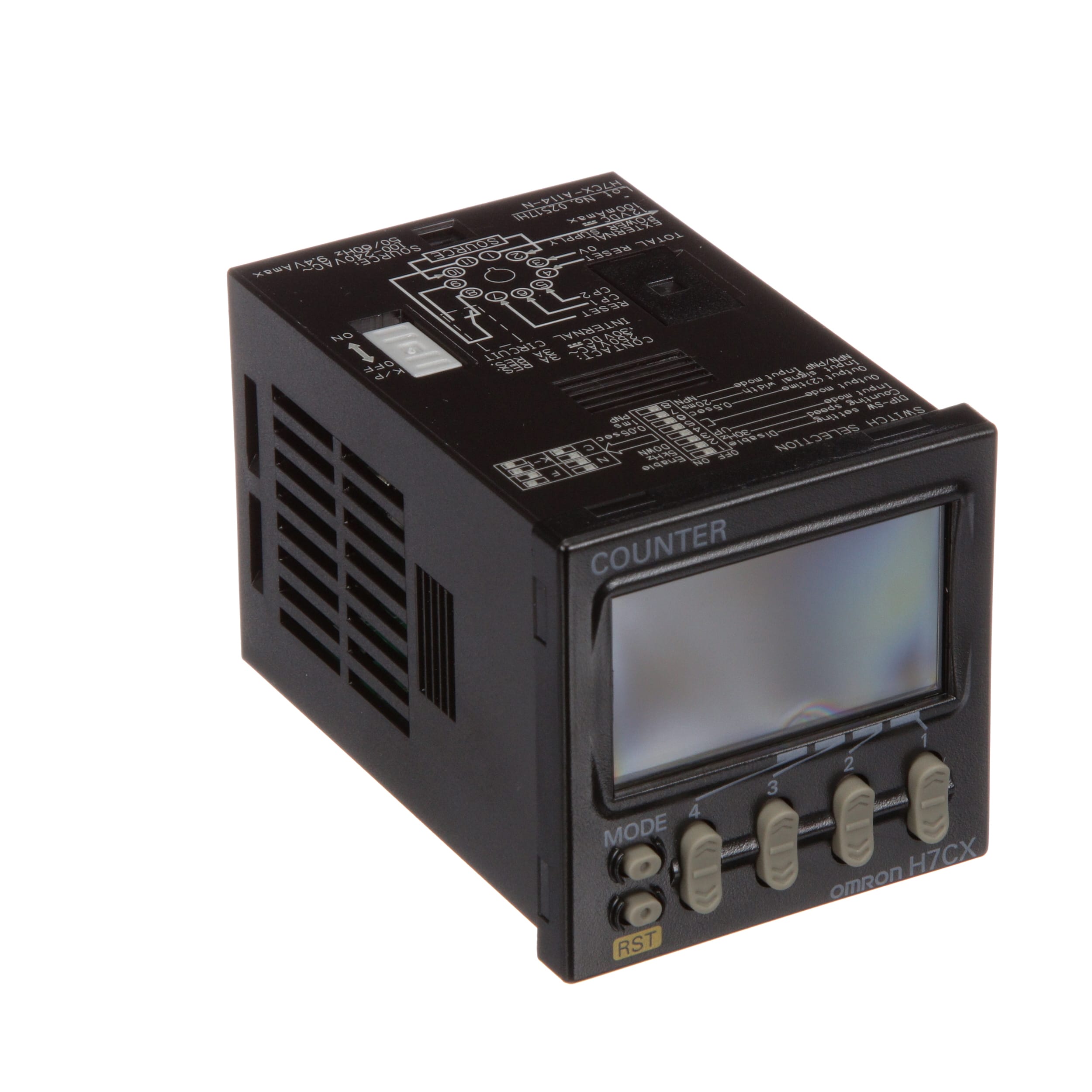 OMRON Digital Counter H7CX-A114-N H7CXA114N 100-240VAC Original New in Box NIB 