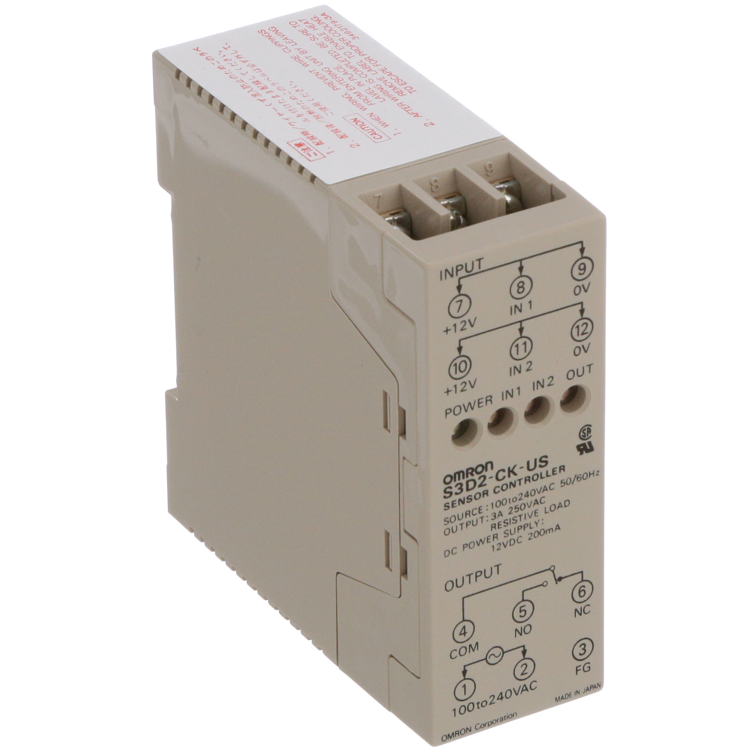 Omron Sensor Controller S3D2-CK 100-240VAC New 