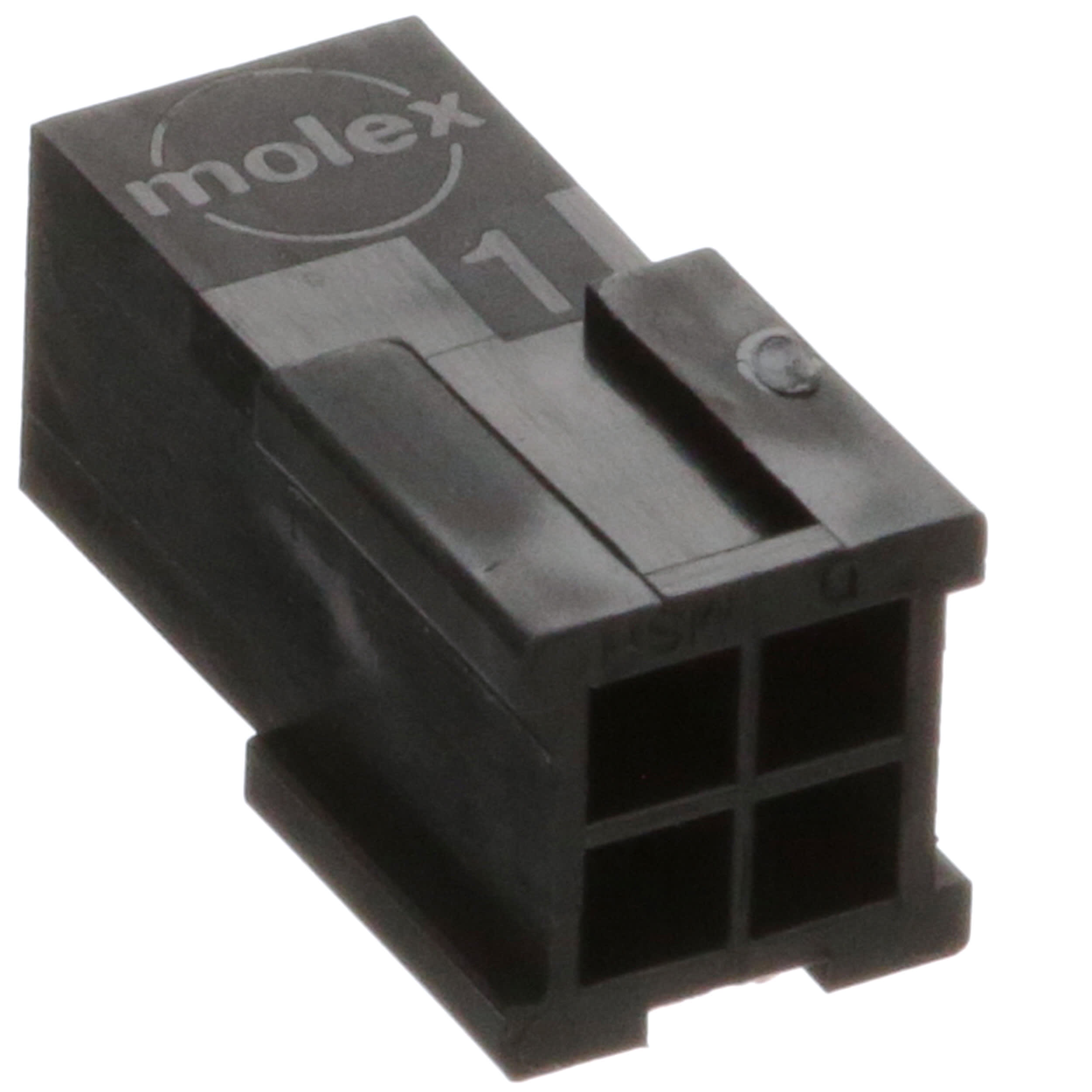 Molex 43020-0401 Micro-Fit Male Receptacle Plug 4 Position 10 Lot of
