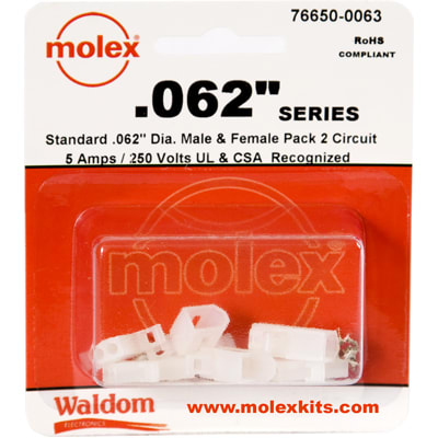 Molex .062 Power Connector Kit 76650-0019 