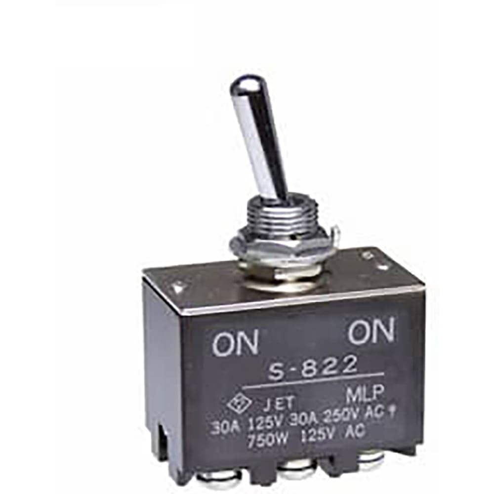NKK SWITCHES TOGGLE SWITCH ON-ON DPDT S822 