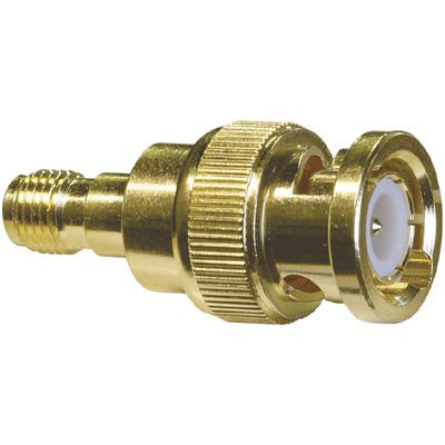 Pomona SMA Male To BNC Female Adapter Gold Plated