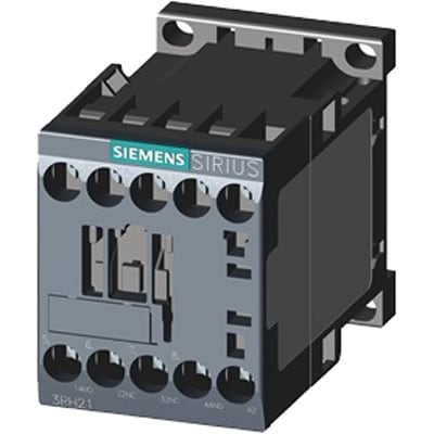 Contactor Relay 3RH2122-1BF40 Siemens 110VDC 2NO/2NC 3RH21221BF40 