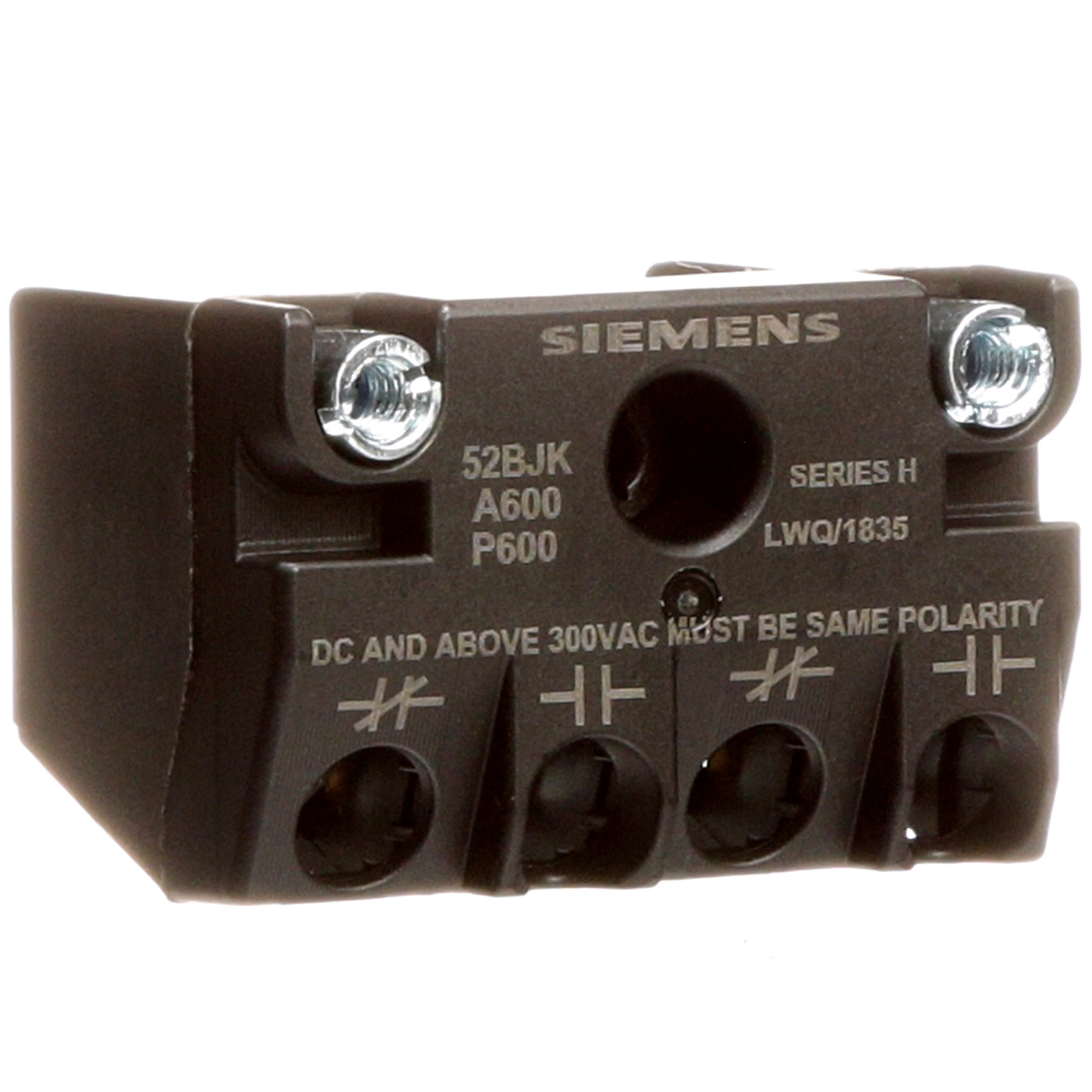 Siemens 52BAK Contact Block Series F Ac15 Dc13 for sale online 