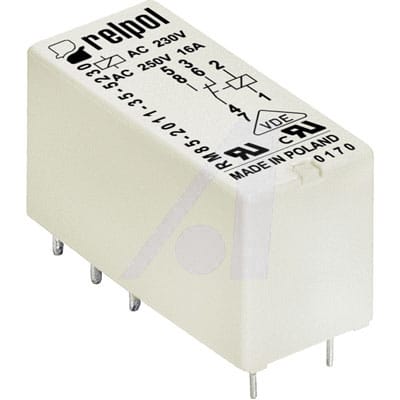 24VDC 8A/250VAC 8A/24VDC electromagnetic DPST-NO Ucoil RM84-3022-35-1024 Relay