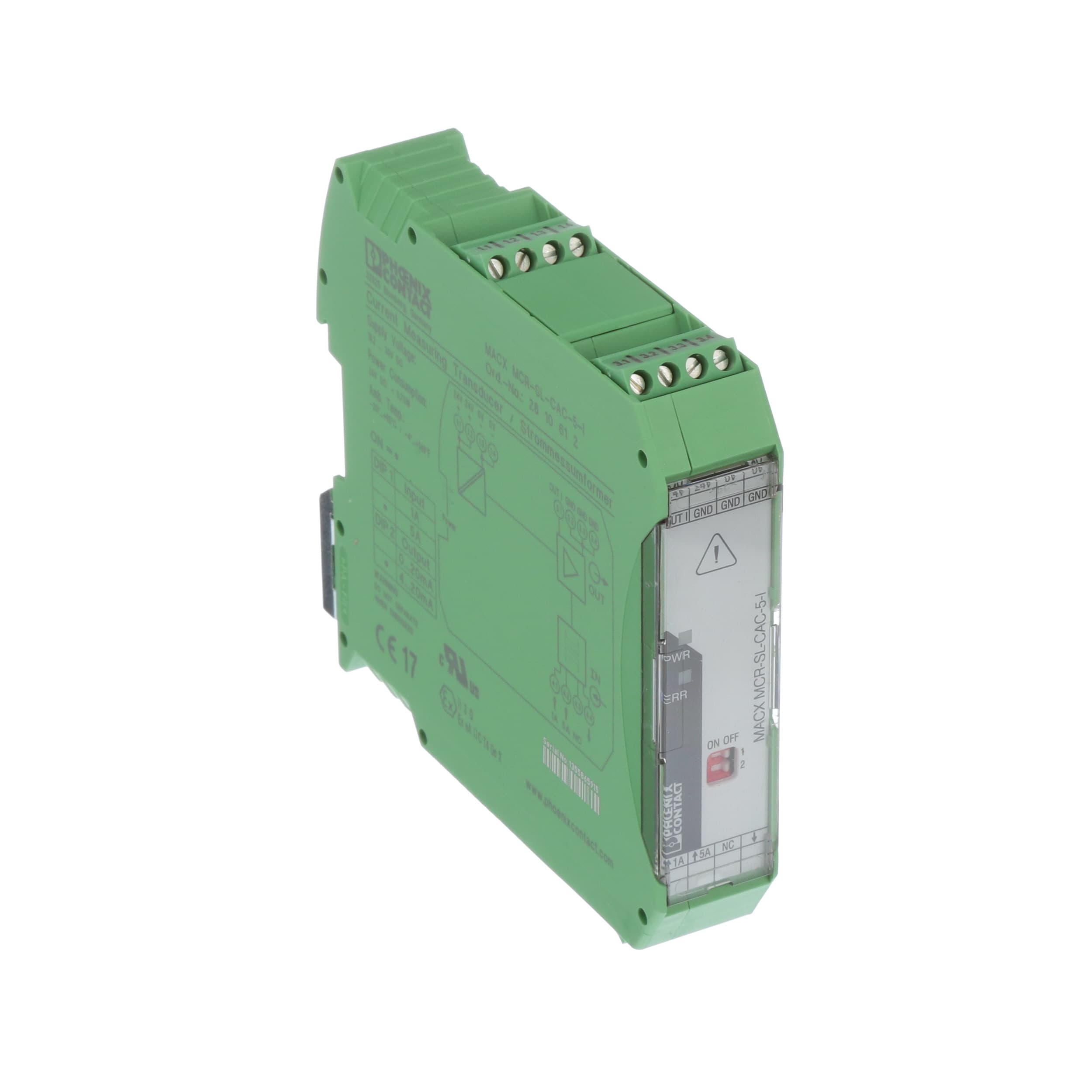 Phoenix Contact 2810612 Current Transducer 0 5 A 0 20mA output