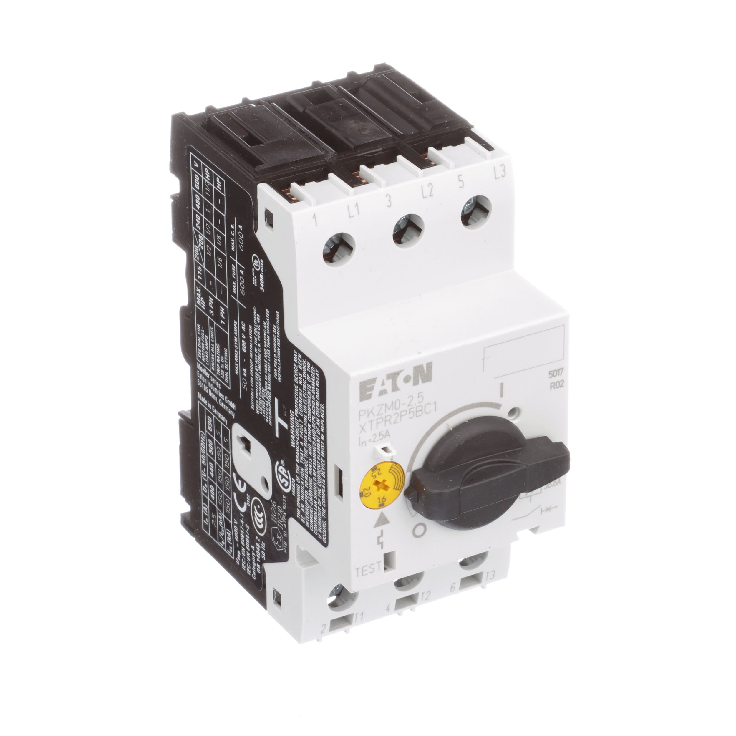 Klockner Moeller/EATON PKZM 0-2,5 motor protection switch 