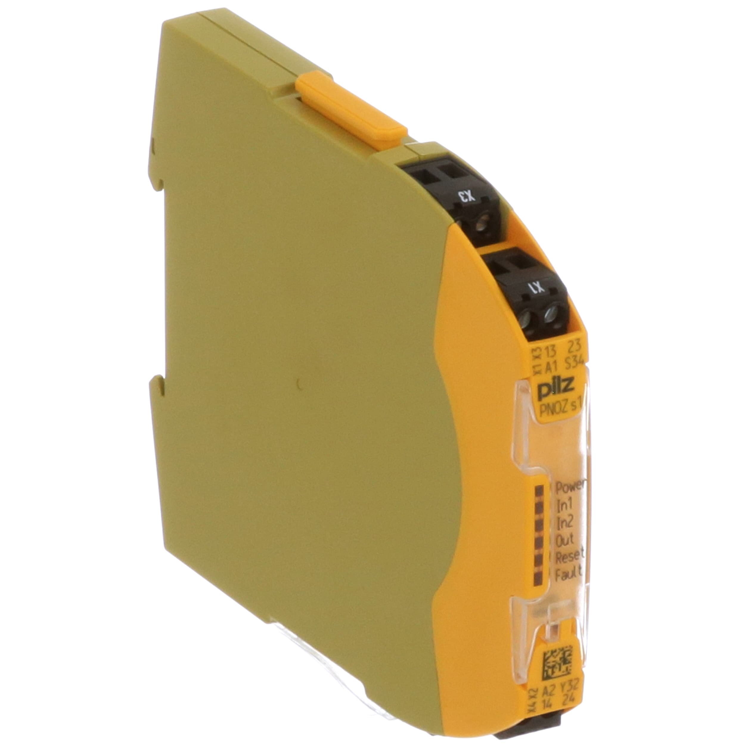 Pilz - PNOZ S1 24VDC 2 N/O - Safety Relay, 1 Ch E-STOP Monitoring, 24 ...
