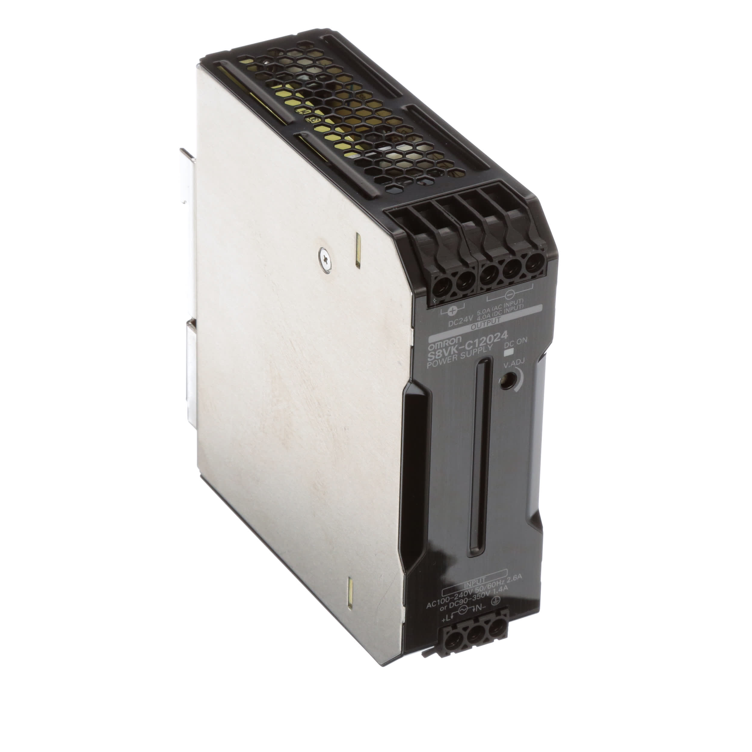 Omron Automation S8vk C12024 Power Supply Switch Mode 120w 24v 5a 20 10awg 14 10awg S8vs Series Allied Electronics Automation