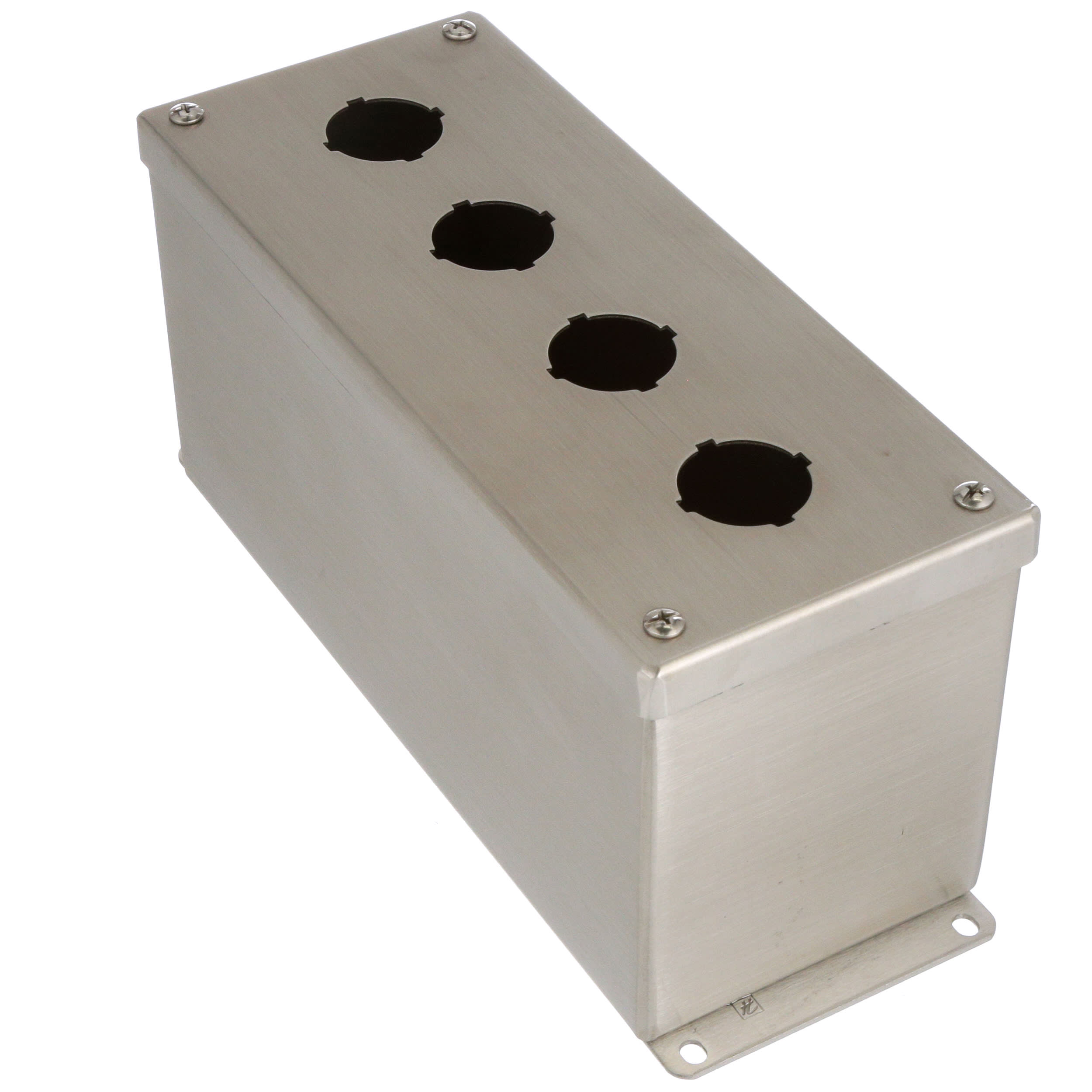 Hoffman E4PBSS Stainless Pushbutton Enclosure 4 Hole 59640 for sale online 