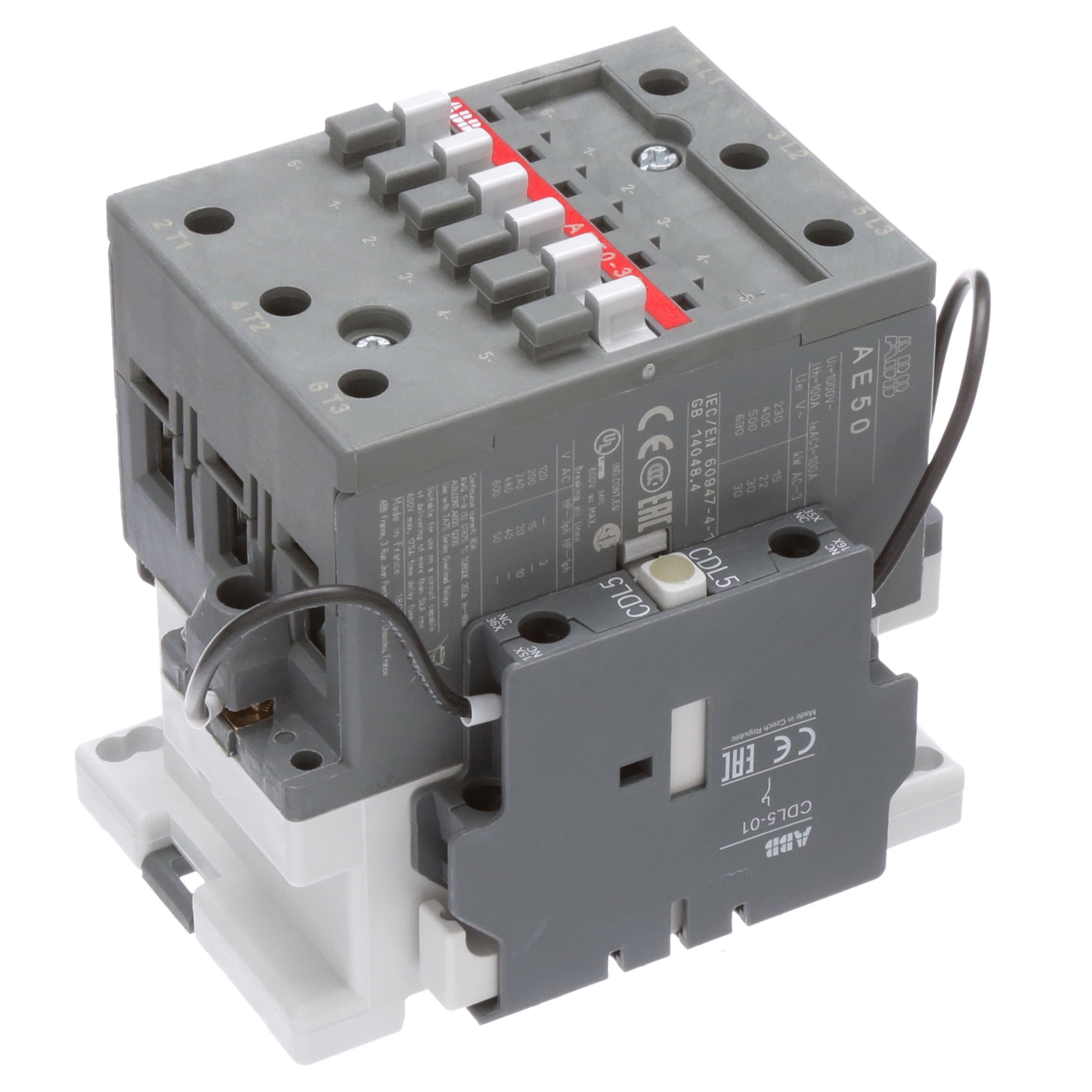ABB AE50-30-11-89 240VDC AC Non-Reversing IEC Contactor A Series NEW in Box