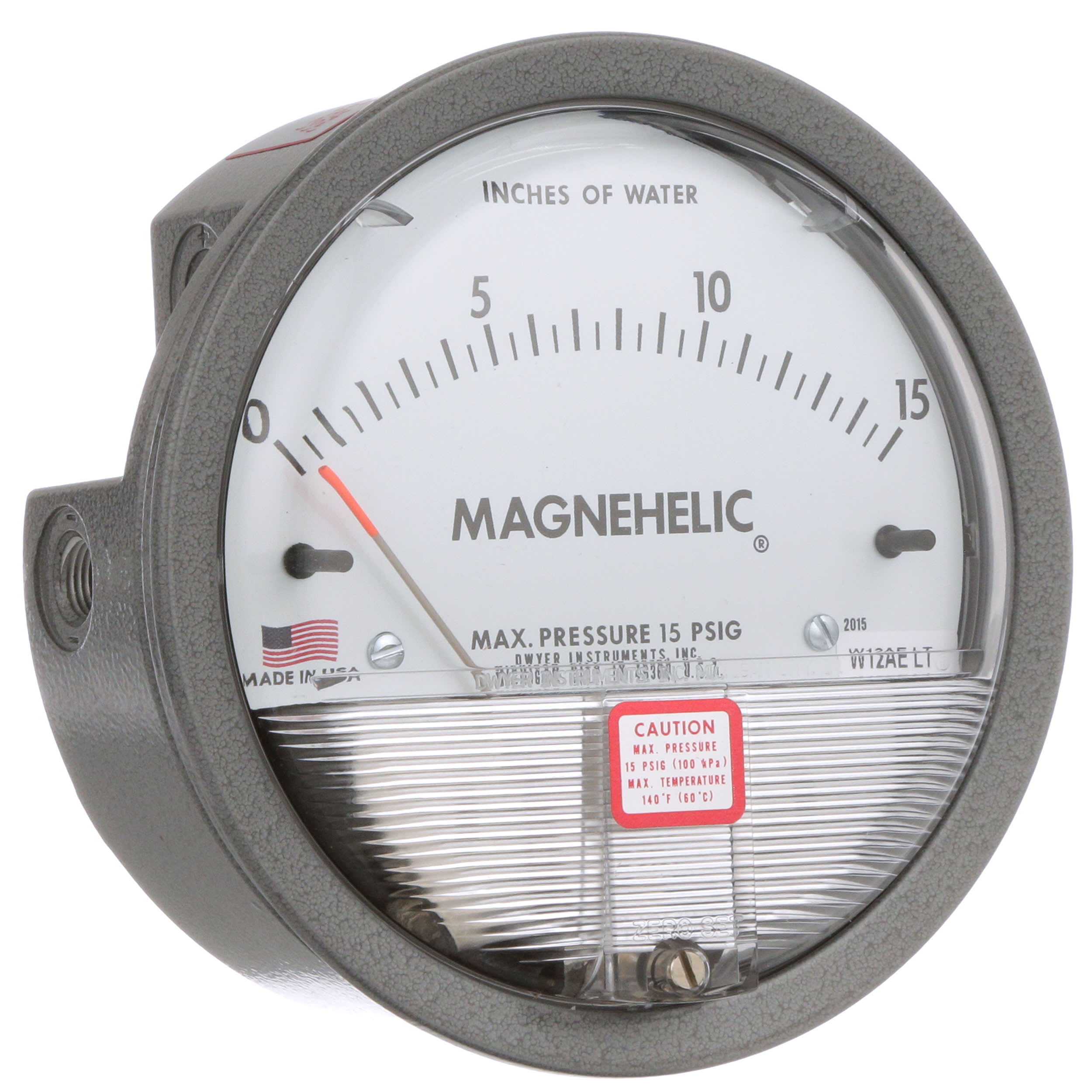 Dwyer Magnehelic Pressure Gage Model 2015 New 