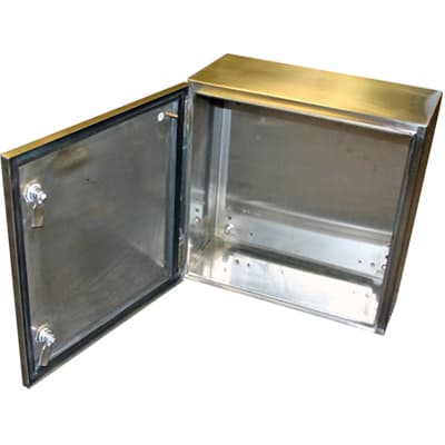 ENCLOSURE BUD INDUSTRIES WALL MOUNT STEEL GRAY SNB-3741