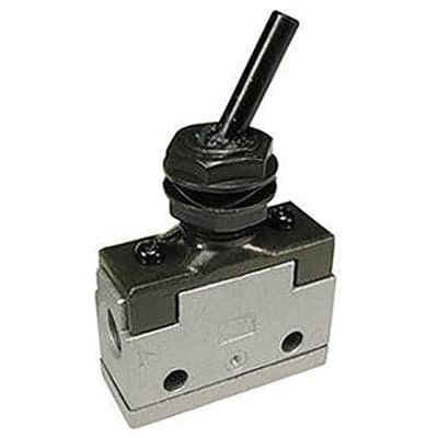 SMC NVM130-N01-36 CONTROL VALVE,HAND OPERATED,3-PORT,2 POS,KEY SELECTOR Qty 2 