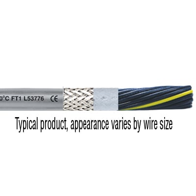 Flexible Cable; OLFLEX 190 Multiconductor Oil Resistant 12/3c; UL MTW; CSA; CE; 600 