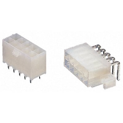 Molex 16-Way PCB Header Mini-Fit Jr Vertical 39-28-8160