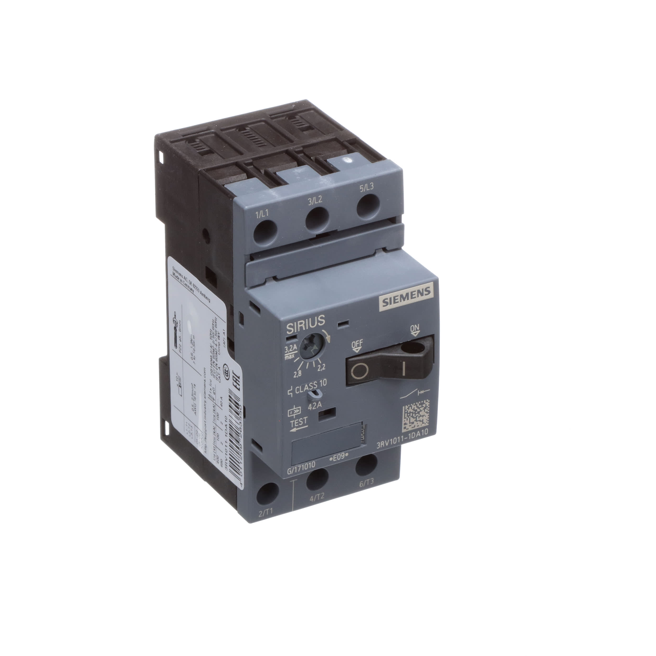 # 9 RT1 3840 Details about  / Motor circuit breaker SIEMENS 3VU1300-1MD00 0.24-0.4