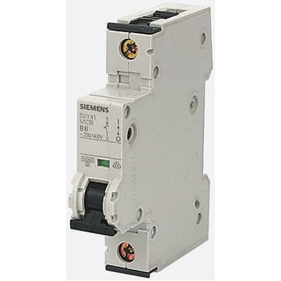 Siemens 5SY43326 Supplementary Protector B Curve 3p G6204116 for sale online 