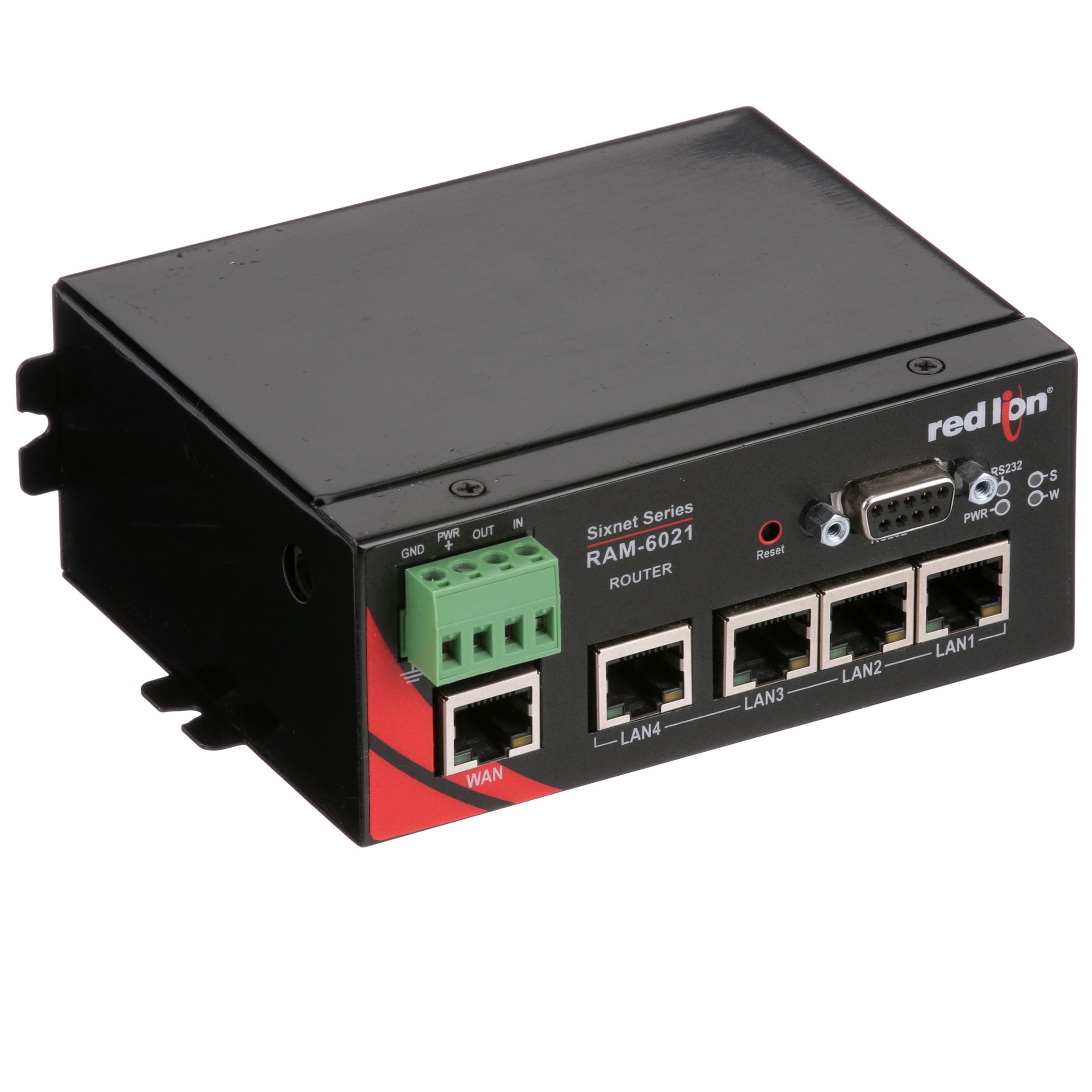 Red Lion Controls Ram 6021 Gateway Secure 5 Ethernet Ports 1 Seriel Port Modbus Dnp3 Allied Electronics Automation