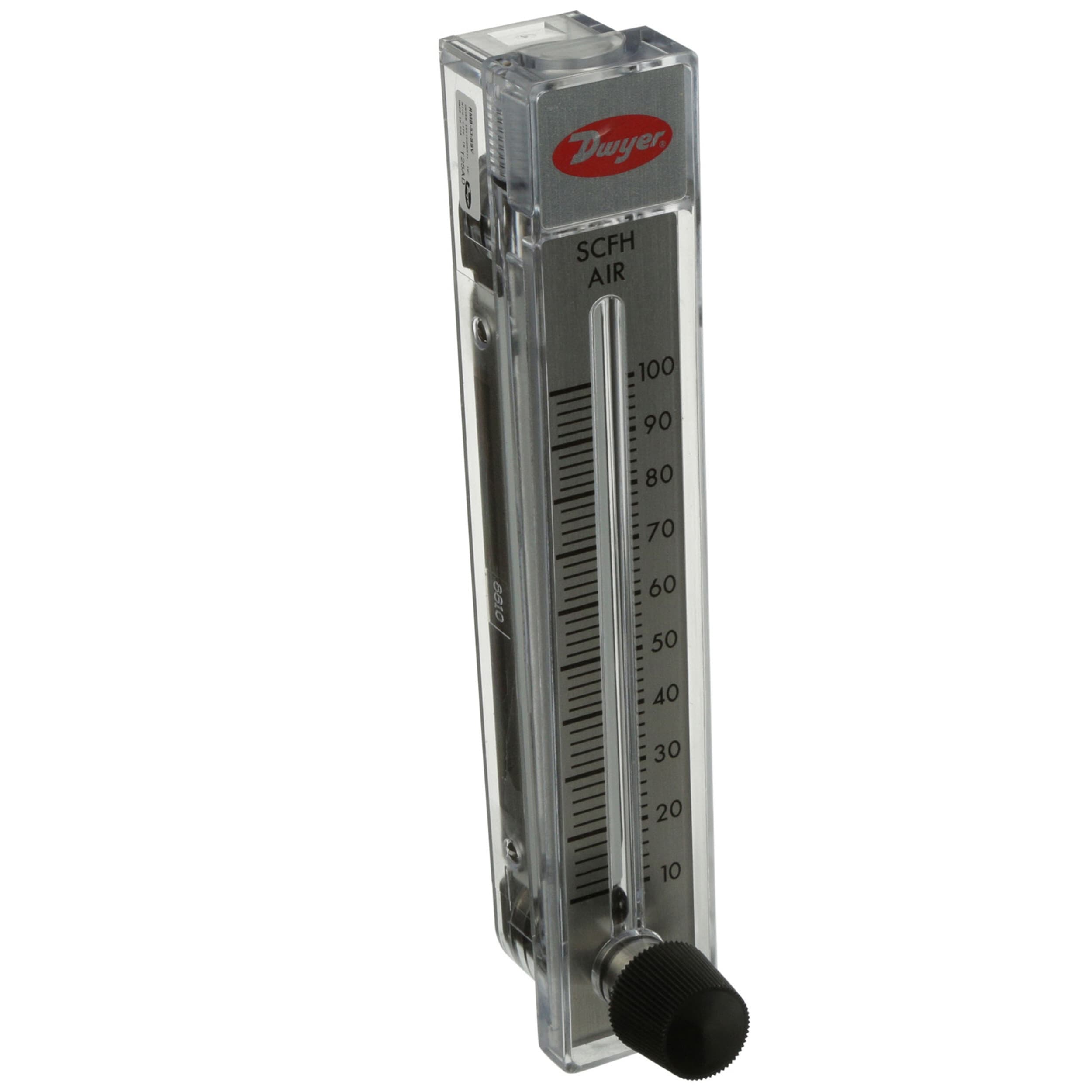 Dwyer Instruments RMB-53 S33A 10-100 Scaled SCFH Air Flowmeter New No Box I11 