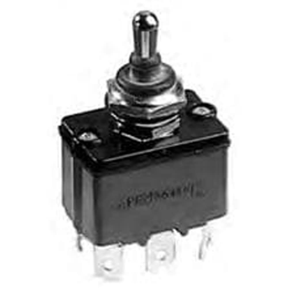 APEM Components - 3647NF/2 - Toggle Switch DP (On)-Off-(On), 12 A@ 28 V ...