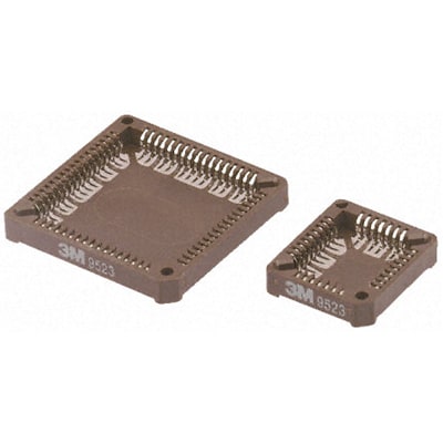 SMT SMD PLCC68 68 pin socket 3M 8468-21B1-RK