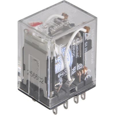 S MY2N-AC110/120 Omron DPDT 5A Power 8-Blade LED Relay MY2N AC110/120 S 