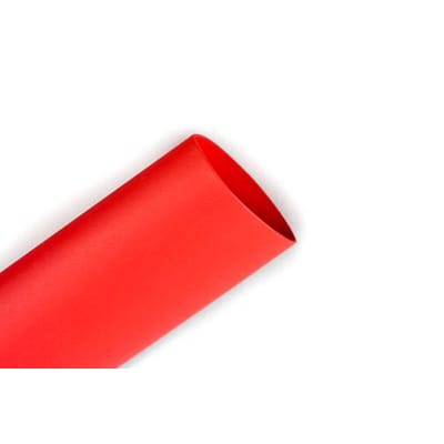 3m Fp301 1 8 48 Red Hdr Heat Shrink Tubing W Header Label 1 8 2 1 48in Red Fp 301 Series Allied Electronics Automation