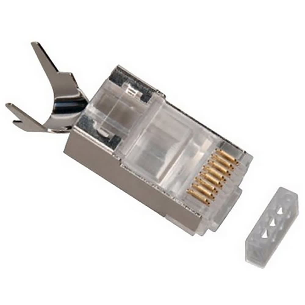 Platinum Tools 106192C Rj45 Cat6a 10 Gig Shielded Connector With Liner for sale online