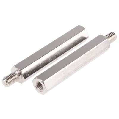 15mm 2 x RS Pro Steel Hex Standoff Male//Female M6 x M6 Spacers PCB Arduino