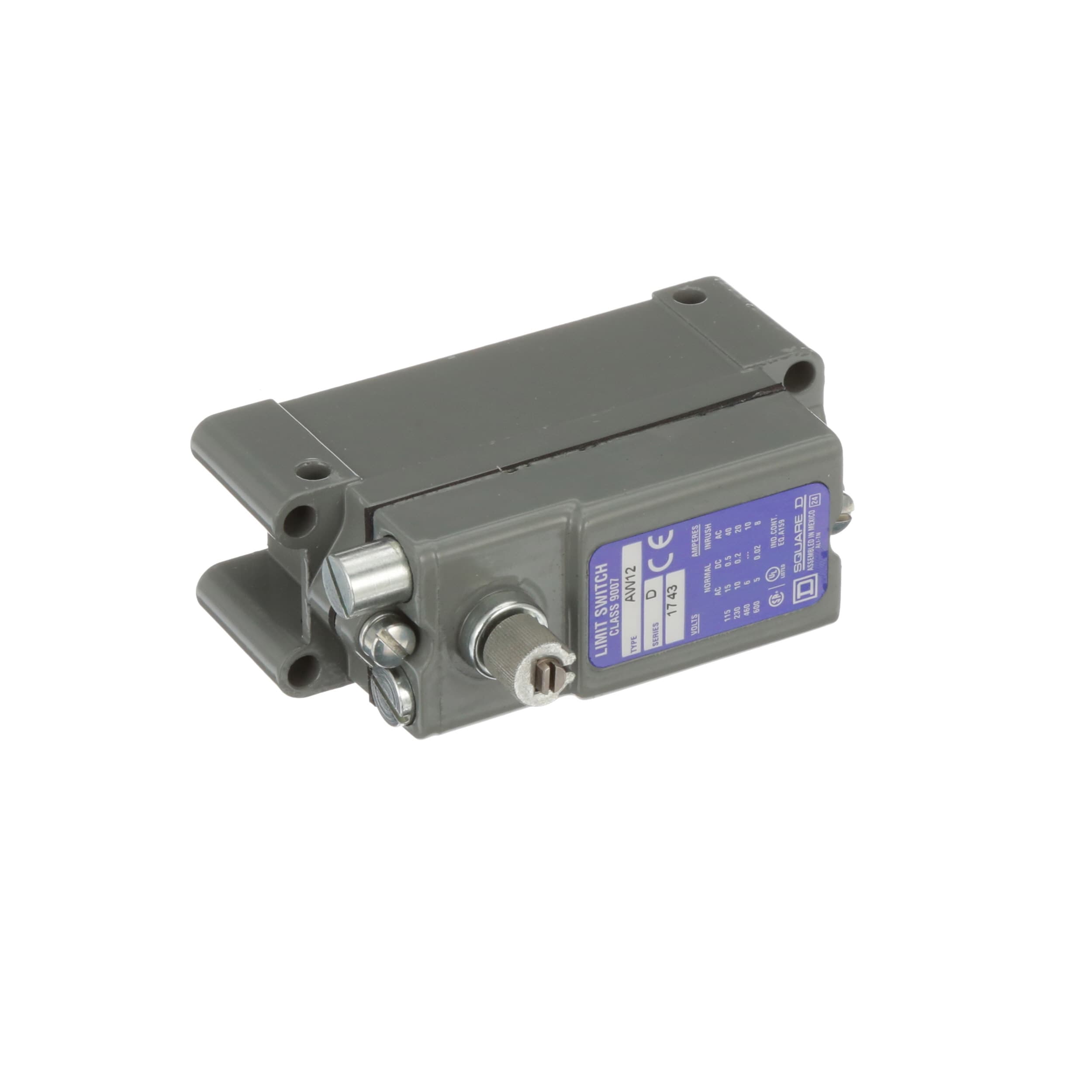 Details about   New Square D 9007 AW36 9007 AW 36  Precision Roller Limit Switch Series A 