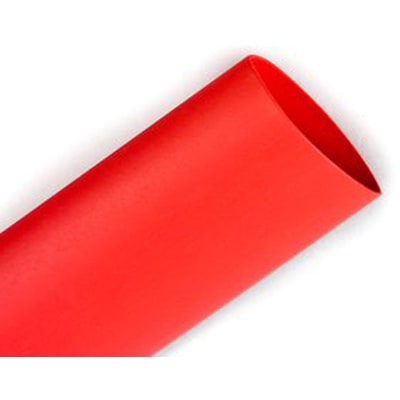 3m Fp301 1 1 2 48 Red Heat Shrink Tubing Thin Wall 2 1 Ratio 48in Length Stick Red Fp 301 Series Allied Electronics Automation