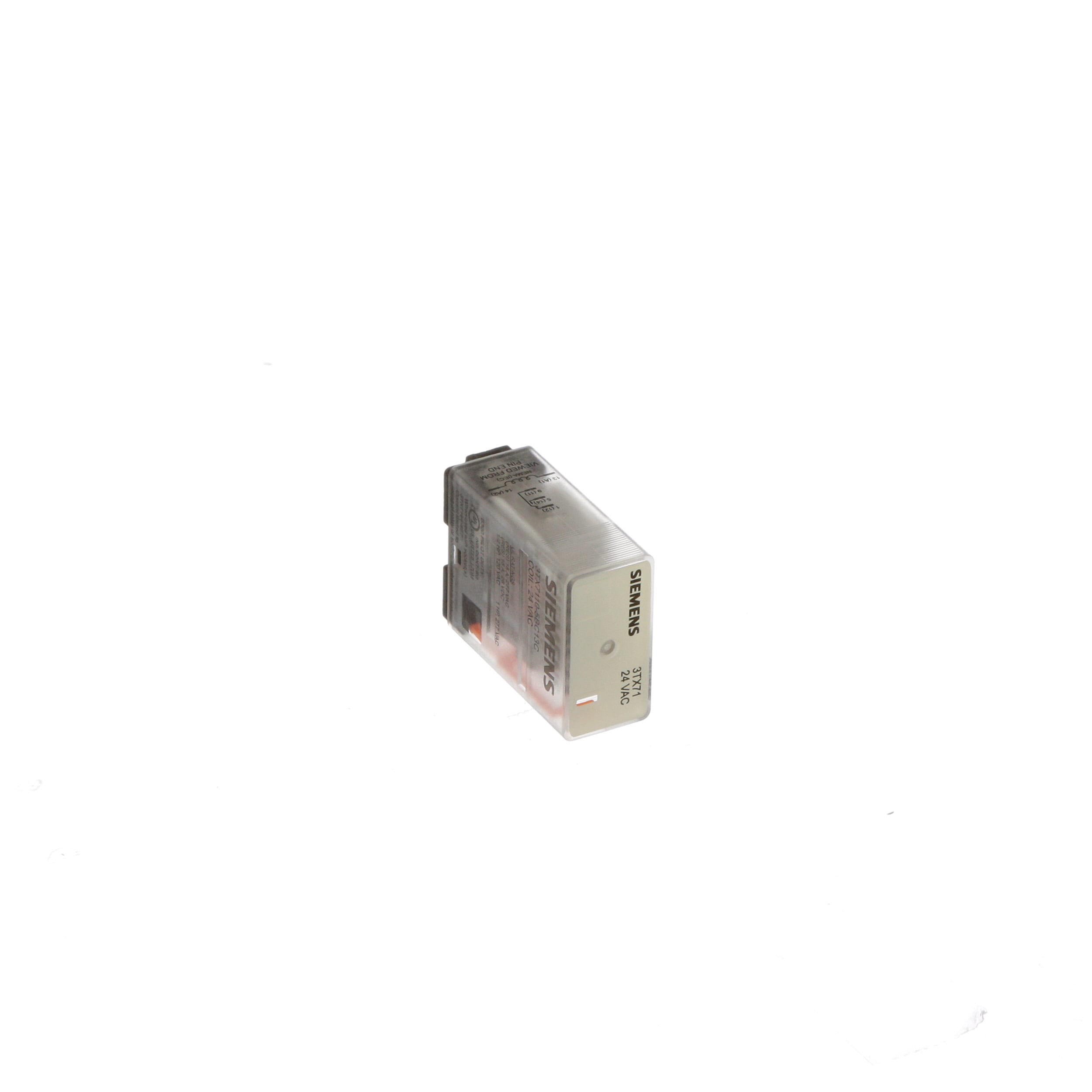 20A Contact Rating Mechanical Flag SPDT Contacts Square Base Siemens 3TX7109-5BG13C Basic Plug In Relay Narrow 230VAC Coil Voltage 3TX71095BG13C 
