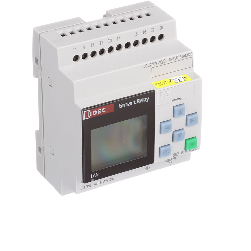 8 I/P 240V 4 RELAY O/P IDEC FL1FH12RCC SMART RELAY tillescenter
