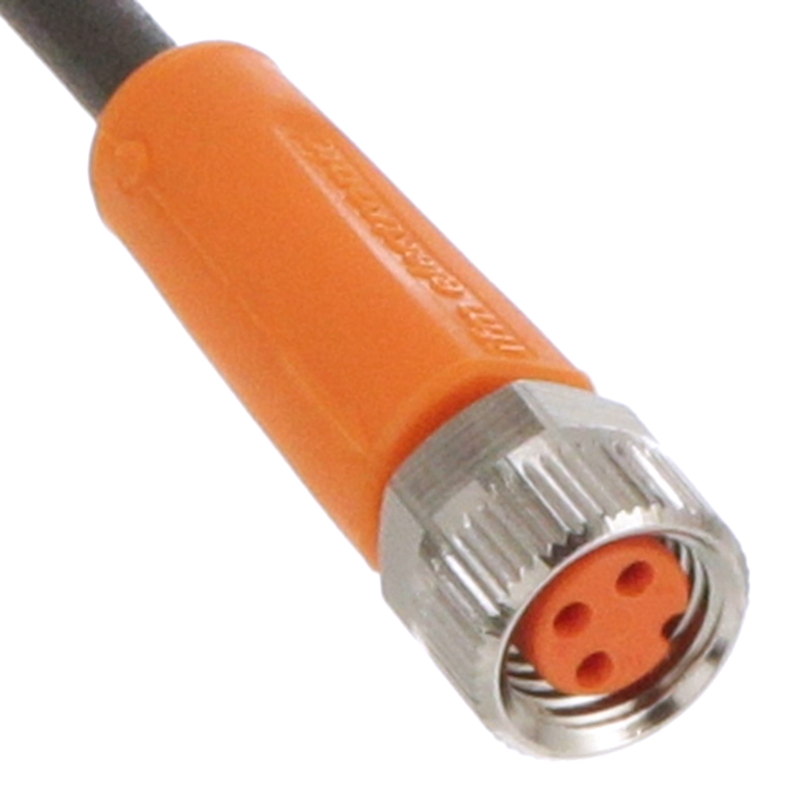 IFM EVC142 M8 Socket Straight 3 Pin 5m PUR Sensor Cable 000655 