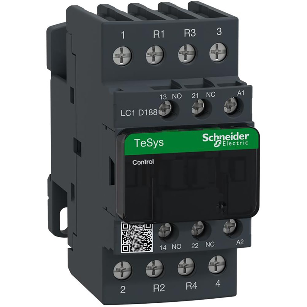 Schneider Electric Lc1d188g7 Contactor Lc1d 4 Pole 32a 120vac Tesys D Series Allied Electronics Automation