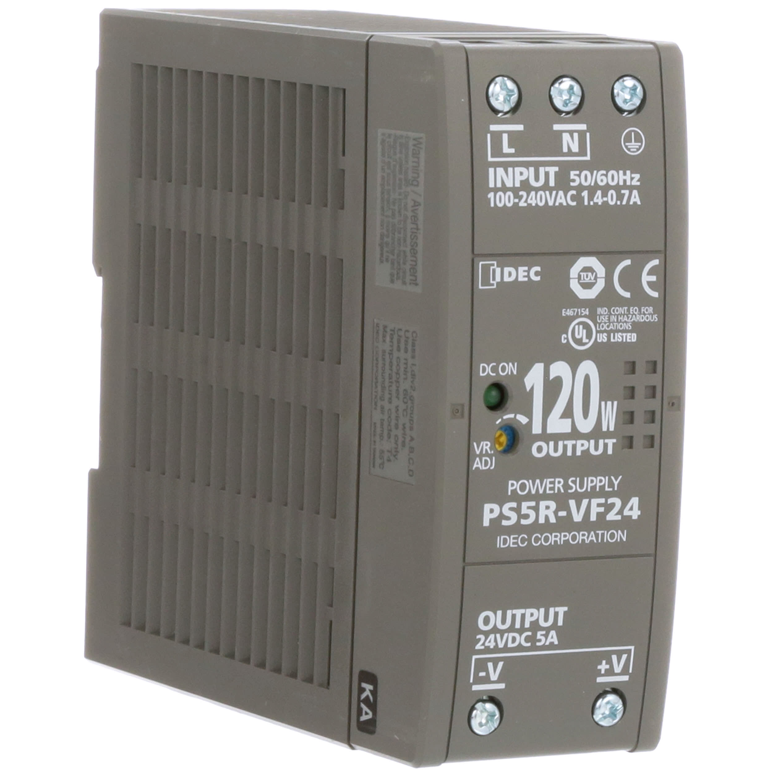IDEC Ps5r-vf24 Power Supply 120w 24vdc DIN for sale online 