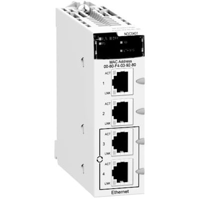 Schneider Electric - BMXNOC0401 - Ethernet Communication Module ...